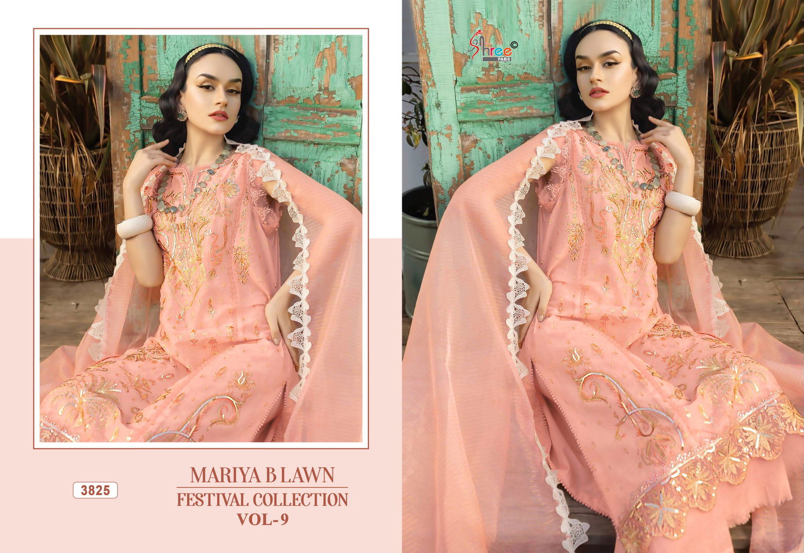  Mariya B Lawn by Shree  Festival Collection Vol 9 Salwar Suit